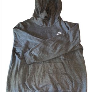 Nike Long Neck Gray Sweater